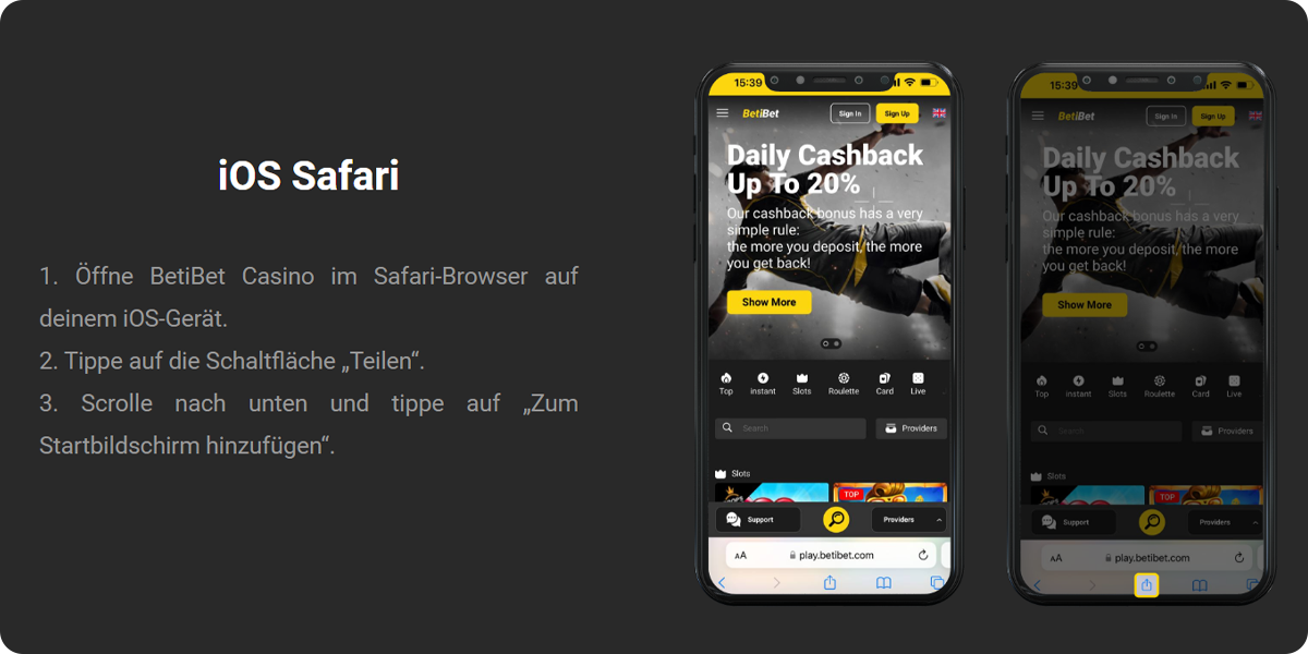 iOs App installieren